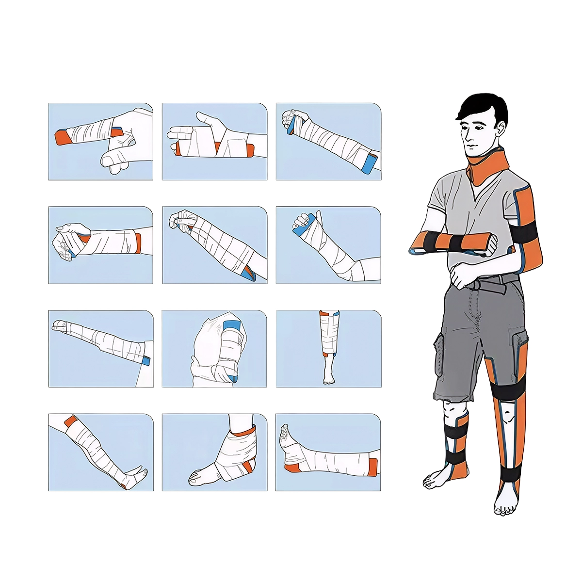 UNI-SPLINT Aluminum Splint Roll